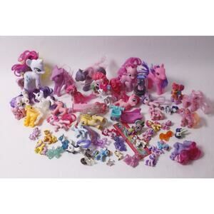My Little Pony G2 G3 G4 Lot Ponies Pegasus Unicorn Vintage Toy ~ 260212-WH 973